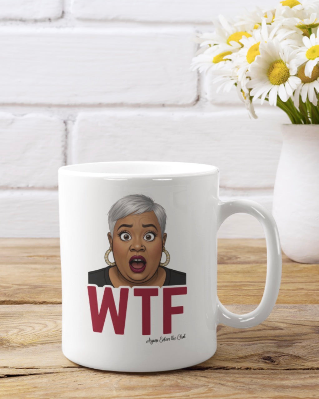 WTF emoji Mug