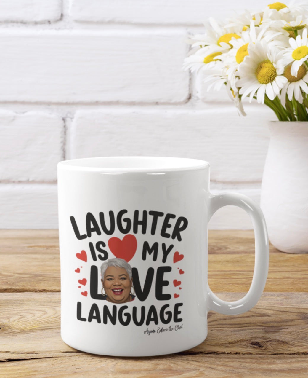 Laughter Is Love Language Mug