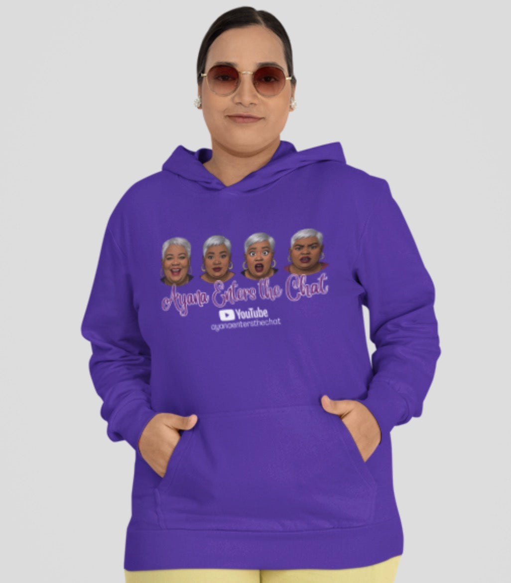 Ayana Enters the Chat Brand Hoodie