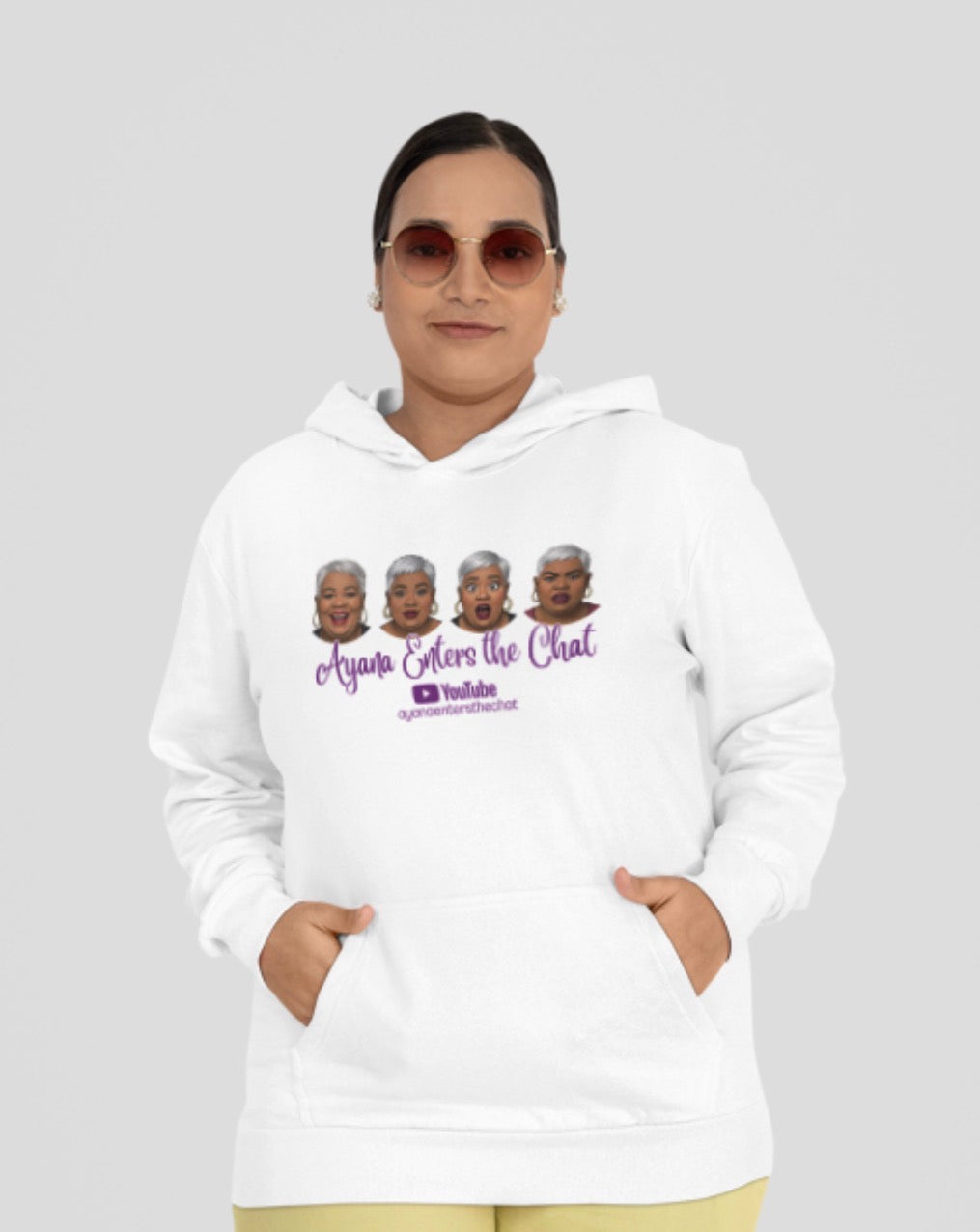 Ayana Enters the Chat Brand Hoodie