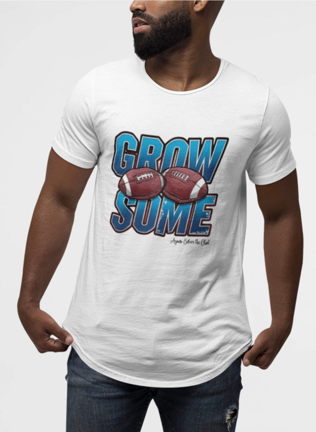 Grow Some Balls Football T-shirt