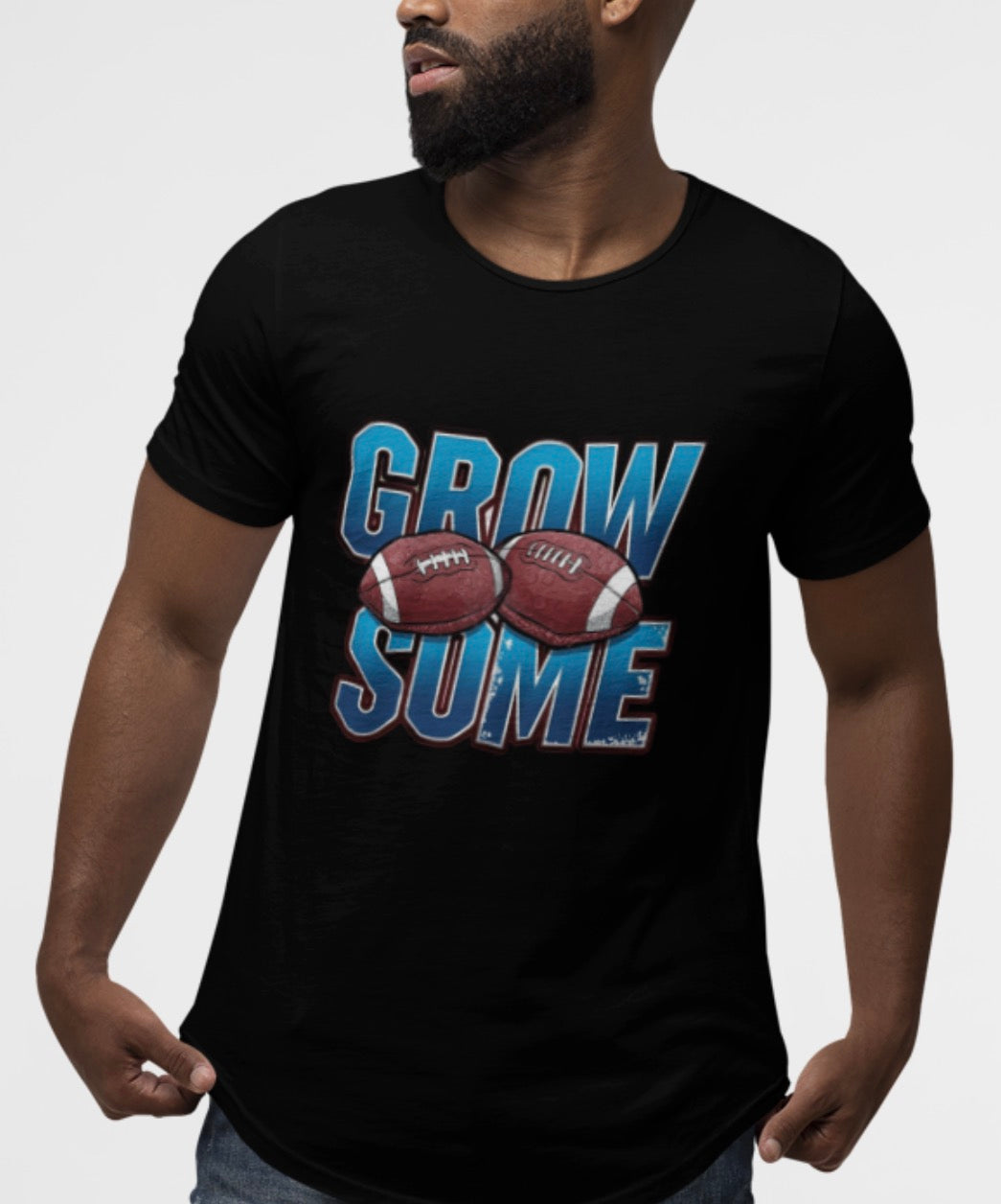 Grow Some Balls Football T-shirt