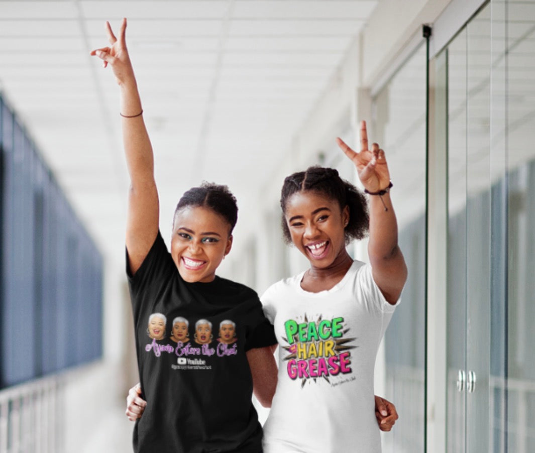 Shop exclusive merch from Ayana Enters the Chat